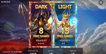 Clash of the Seraphim: Free spins