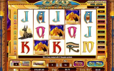 Cleo Queen of Egypt slot online