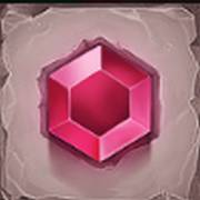 Cluster Tumble: Pink gemstone