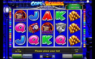 Cops ‘n’ Robbers – Millionaires Row slot online