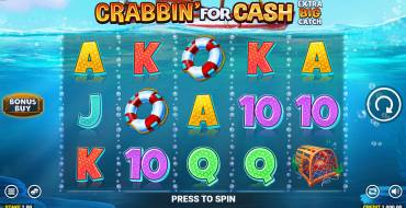 Crabbin' for Cash: Extra Big Catch: Slot machine