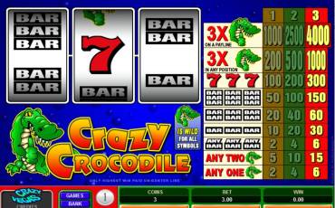 Crazy Crocodile slot online