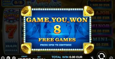 Crazy Diamonds: Free spins