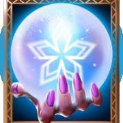 Crystal Queen’s Coins: Crystal ball