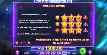 Crystal Sun: Bonuses