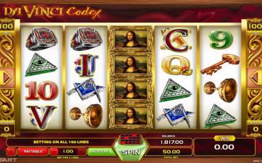 Da Vinci CodeX slot online