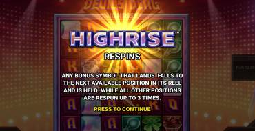 Devil's Deal: Free spins and/or respins