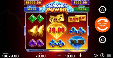 Diamonds Power: Hold and Win: Winnings