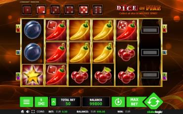 Dice on Fire slot online