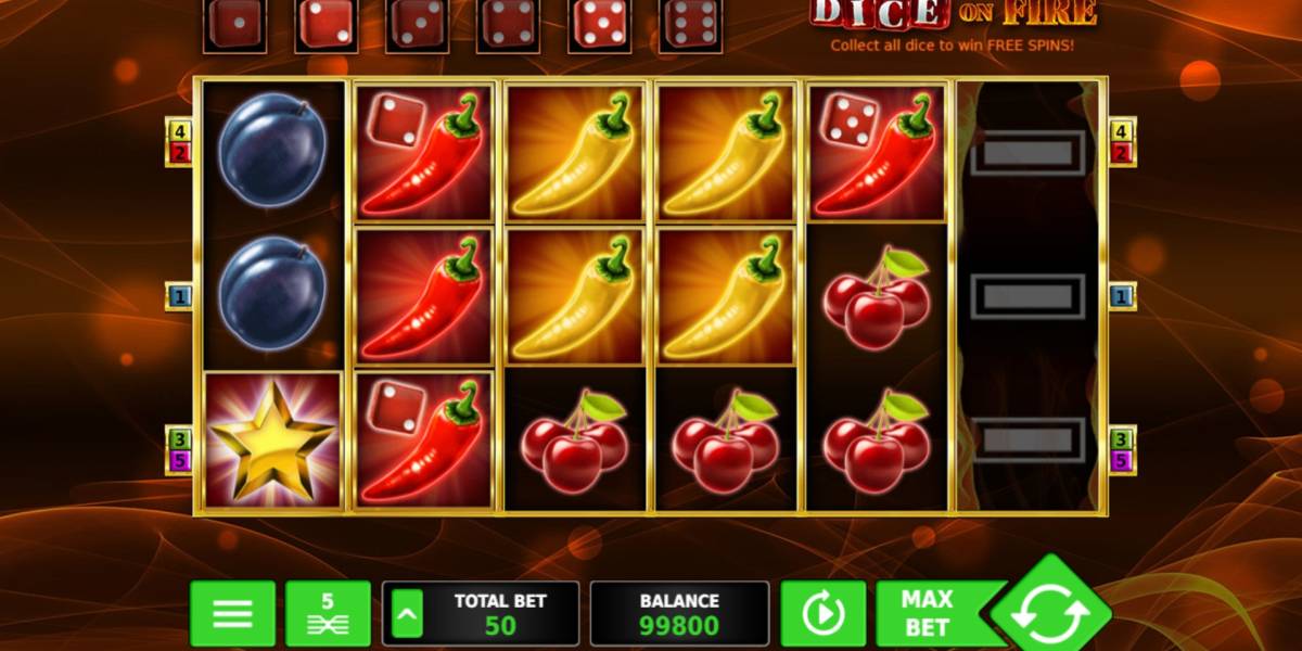 Dice on Fire slot online