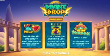 Divine Drop: Unique features