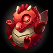 Divine Lotus: Red Little Dragon