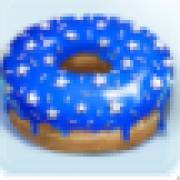 Donuts: Blue donut