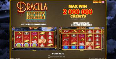 Dracula Riches: Unique features