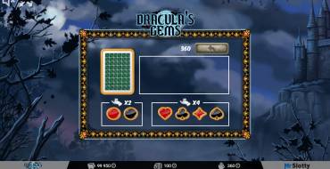 Dracula's Gems: Bonus game