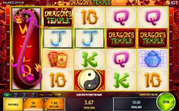 Dragons Temple slot online