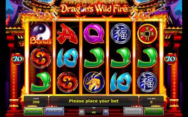 Dragon’s Wild Fire slot online