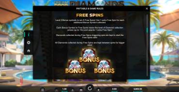 Dream Drop Diamonds: Free spins and/or respins