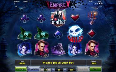 Empire V slot online