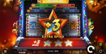 Festive Xmas 7s: Free spins and/or respins