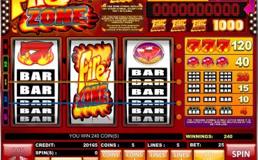 Fire Zone slot online