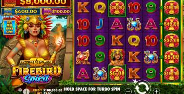 Firebird Spirit: Slot machine