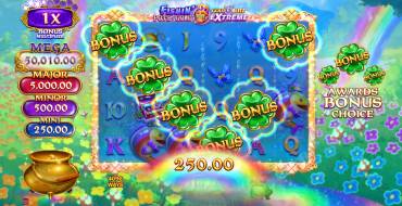 Fishin’ Pots of Gold: Gold Blitz Extreme: Winnings