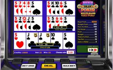 Five Draw Poker online