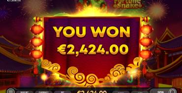 Fortune Snake: Winnings