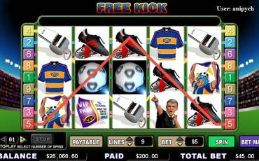 Free Kick slot online