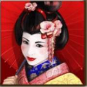 Geisha: Geisha on a red background