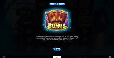 Ghosts ‘n’ Gold: Free Spins