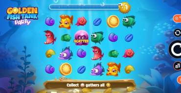 Golden Fish Tank Party: Slot machine