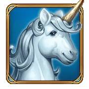 Golden Unicorn Deluxe: Wild symbol