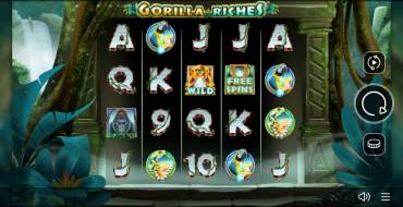 Gorilla Riches: Slot machine