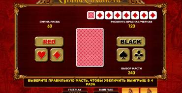 Grand Casanova: Gamble Feature