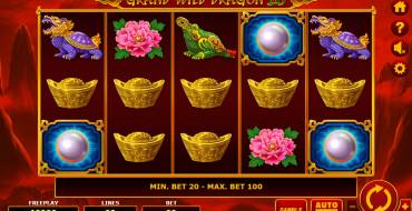 Grand Wild Dragon 20: Slot machine