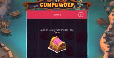 Gunpowder: Payout table