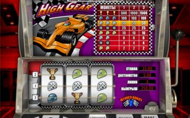 High Gear slot online