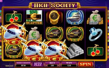 High Society slot online