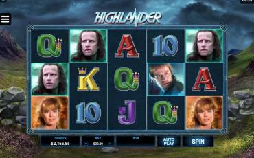 Highlander slot online