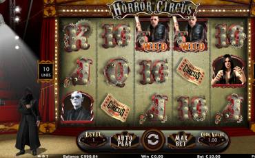 Horror Circus slot online