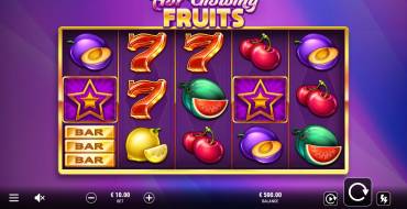 Hot Glowing Fruits: Slot machine