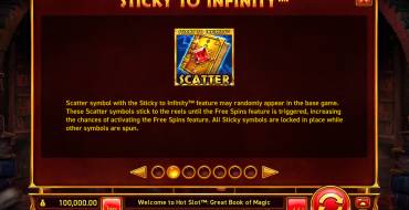 Hot Slot: Great Book of Magic: Unique features