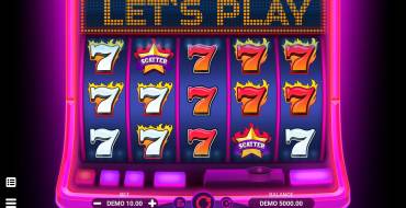 Hot Triple Sevens: Slot machine