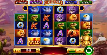 Immortal Ways Buffalo: Slot machine