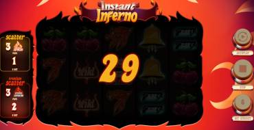 Instant Inferno: Winnings