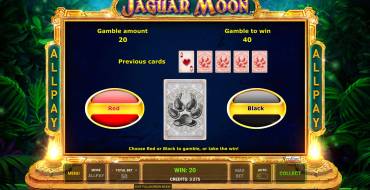 Jaguar Moon: Doubling game