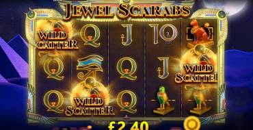 Jewel Scarabs: Free Spins