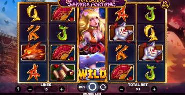 Kitsune – Sakura Fortune: Slot machine